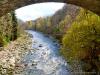 Campiglia Cervo (Biella, Italy): The Cervo stream in the direction of Biella seen from the old bridge to the cemetery