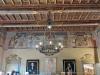 Caravaggio (Bergamo, Italy): An internal wall of the council chamber inside Palazzo Gallavresi