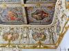 Masserano (Biella, Italy): Baroque decorations in the Zodiac Room of the Palace of the Princes