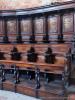 Milano: Alcuni stalli del coro della Basilica di San Simpliciano